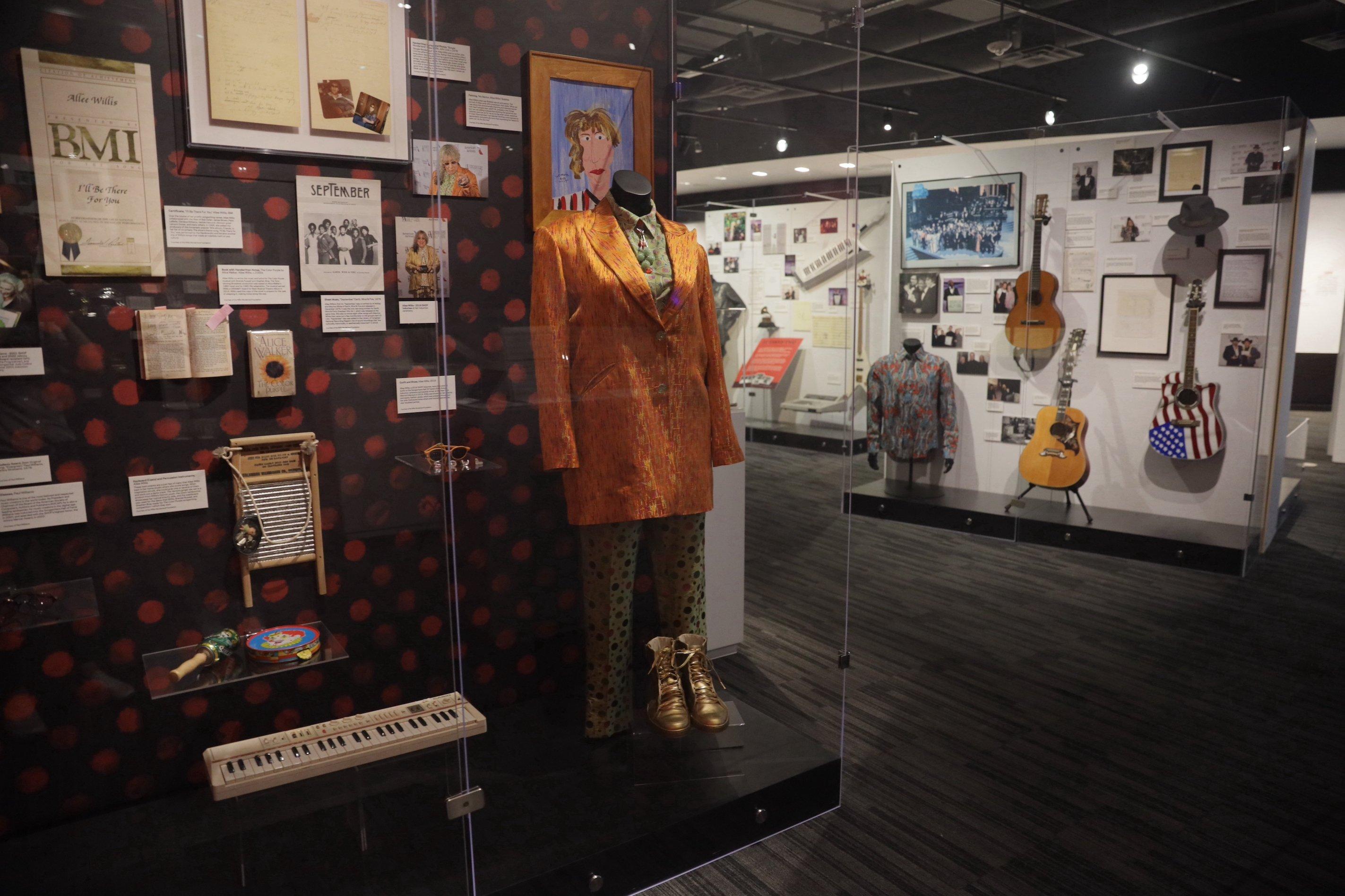 Display at Power of Song Exhibit