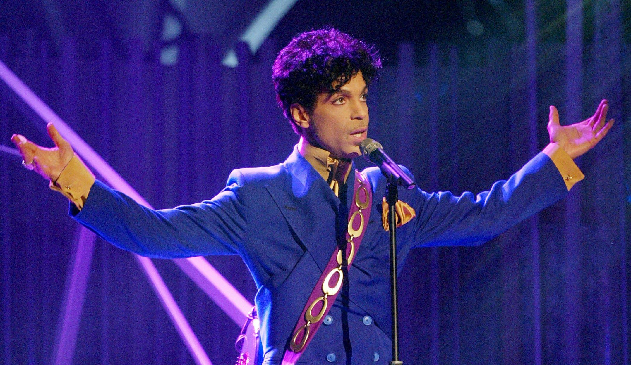 Prince at the 2004 GRAMMYs