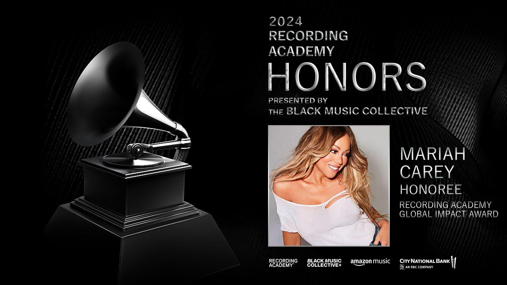 Mariah Carey To Receive Global Impact Award At Recording Academy Honors