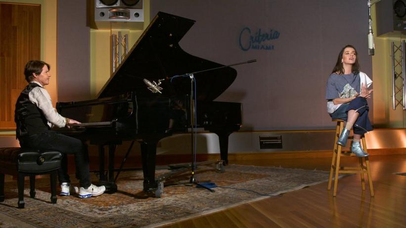 Reimagined At Home: Watch Arthur Hanlon & Evaluna Montaner Deliver A Haunting Rendition Of Natalie Cole's "Unforgettable"