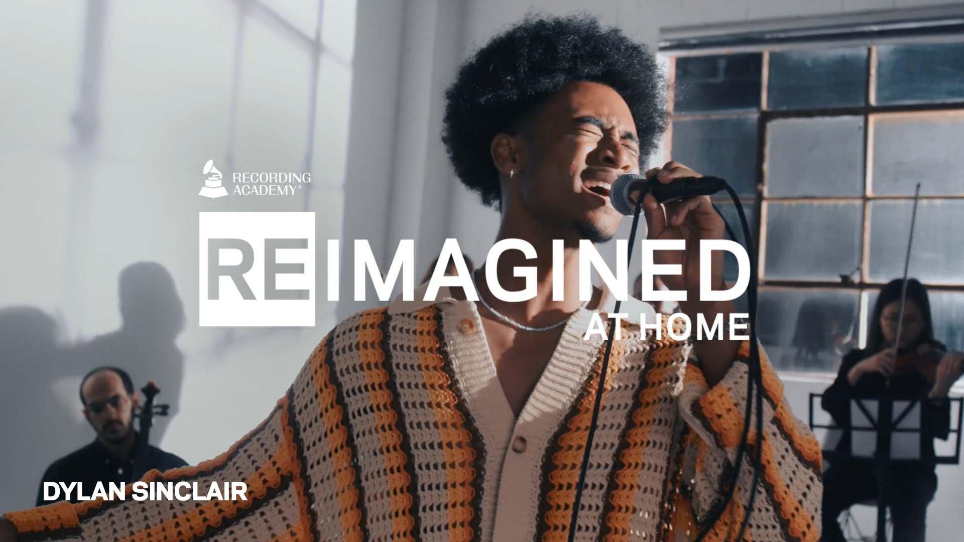 Watch Dylan Sinclair's Ethereal Cover Of Kirk Franklin's "Hello Fear" | ReImagined At Home