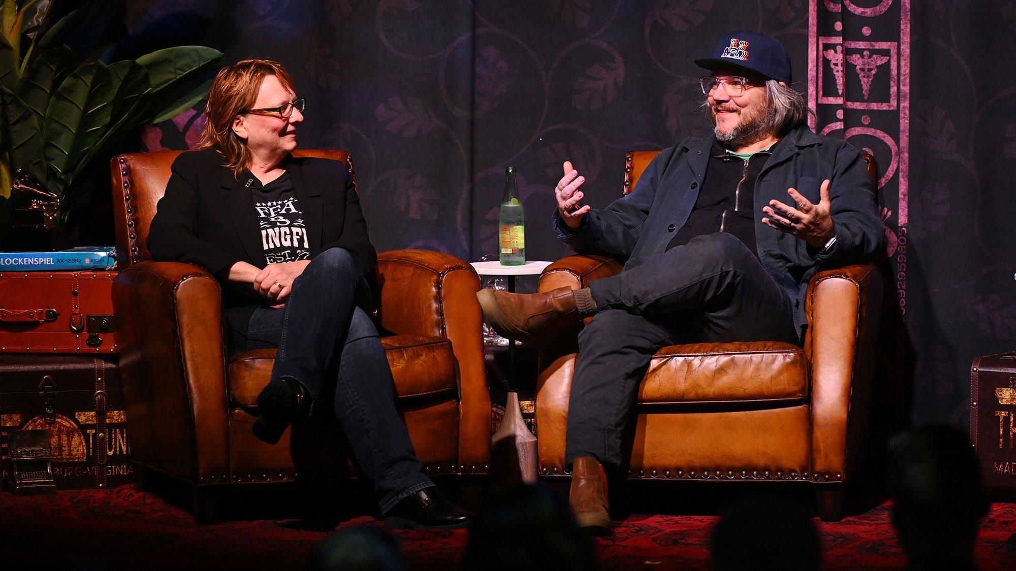 Jeff Tweedy & Cheryl Pawelski Sit Down For Up Close & Personal Chat:  'Yankee Hotel Foxtrot,' Writing One Song & More