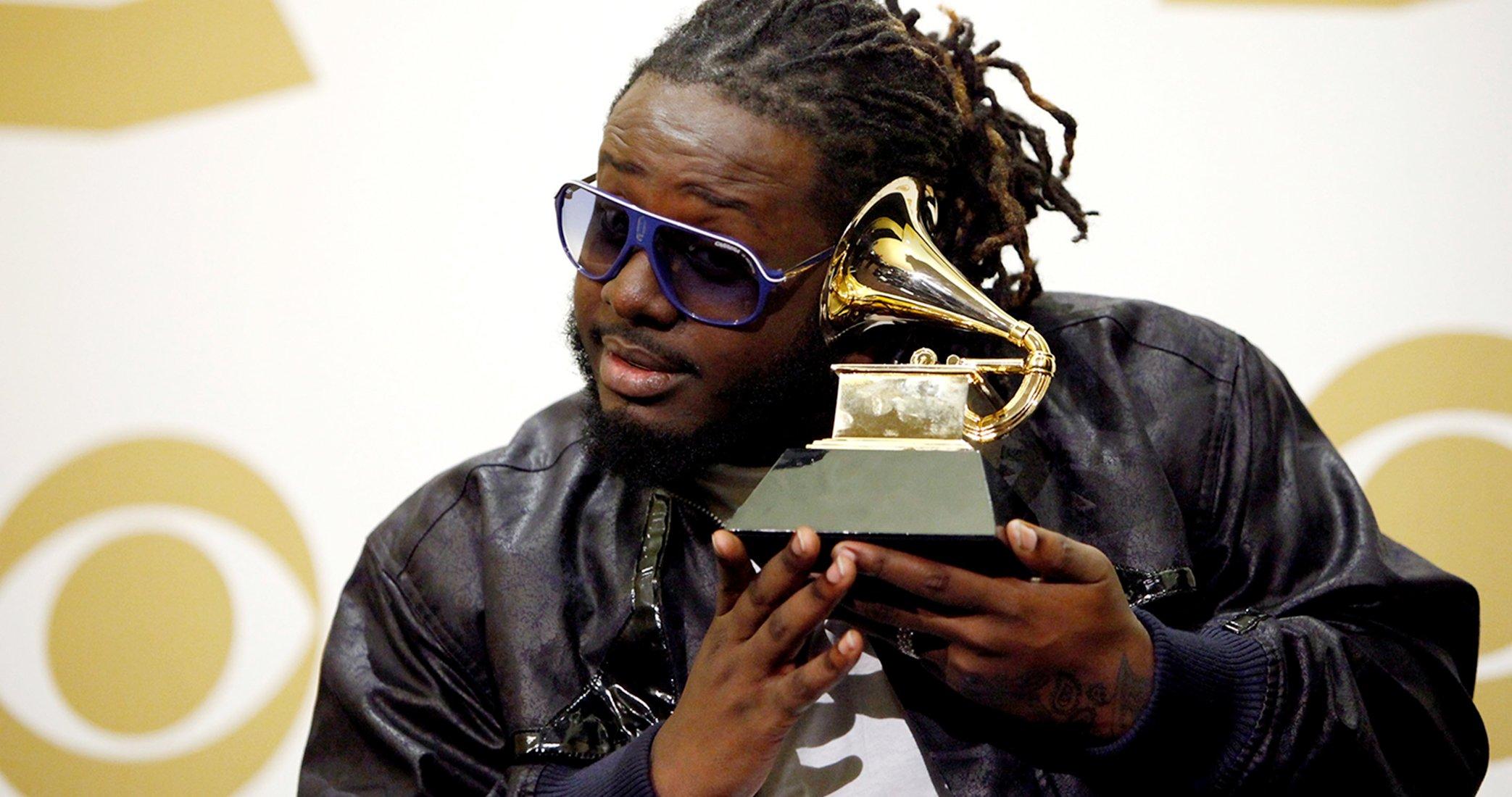 T-Pain Shares Where He Keeps His GRAMMYs