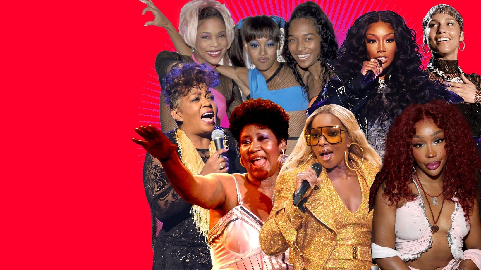 Empowering Icons of R&B: Celebrating Aretha Franklin, SZA, Mary J. Blige, and More Trailblazers