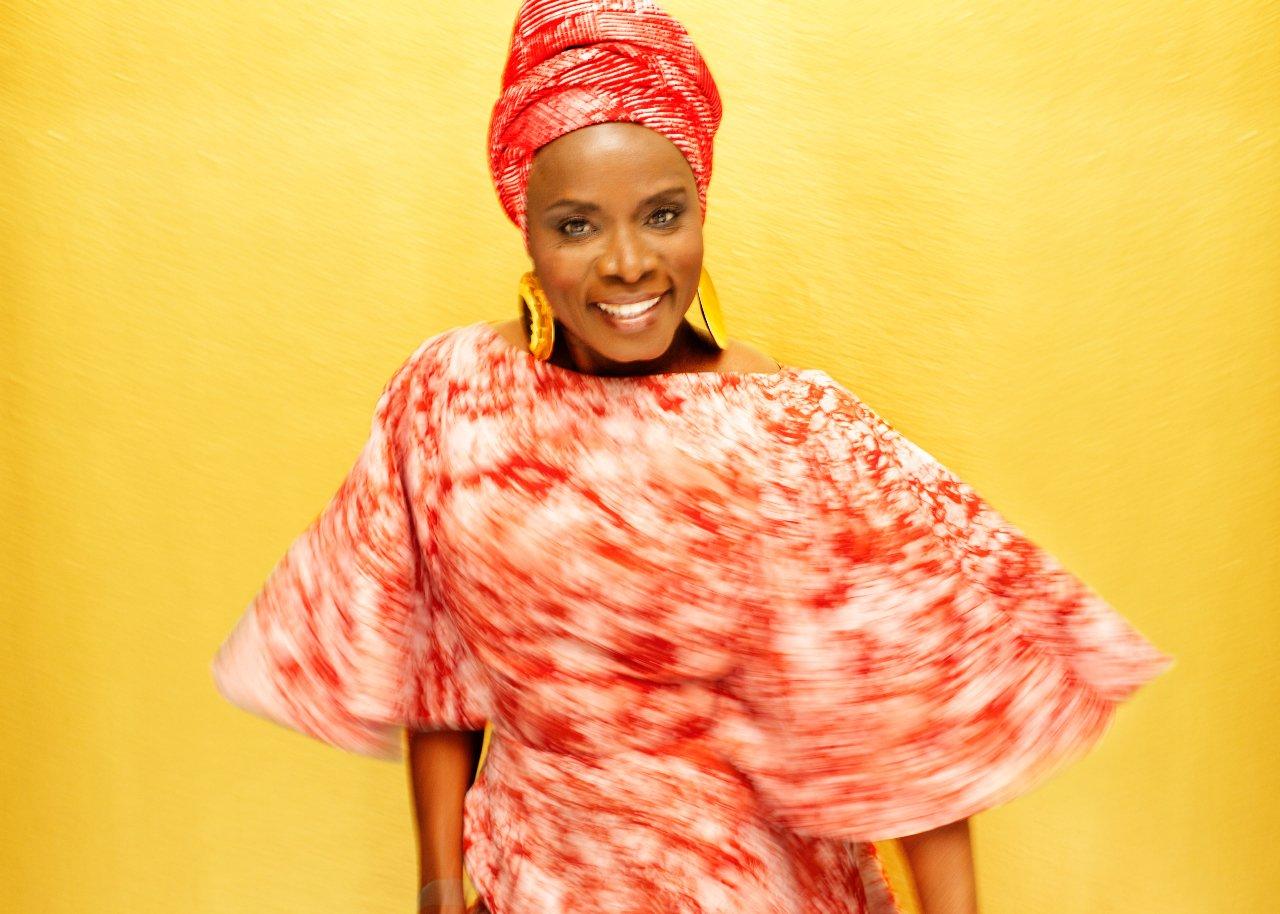 2022 GRAMMY nominee and Burna Boy collaborator Angelique Kidjo posing for a photo