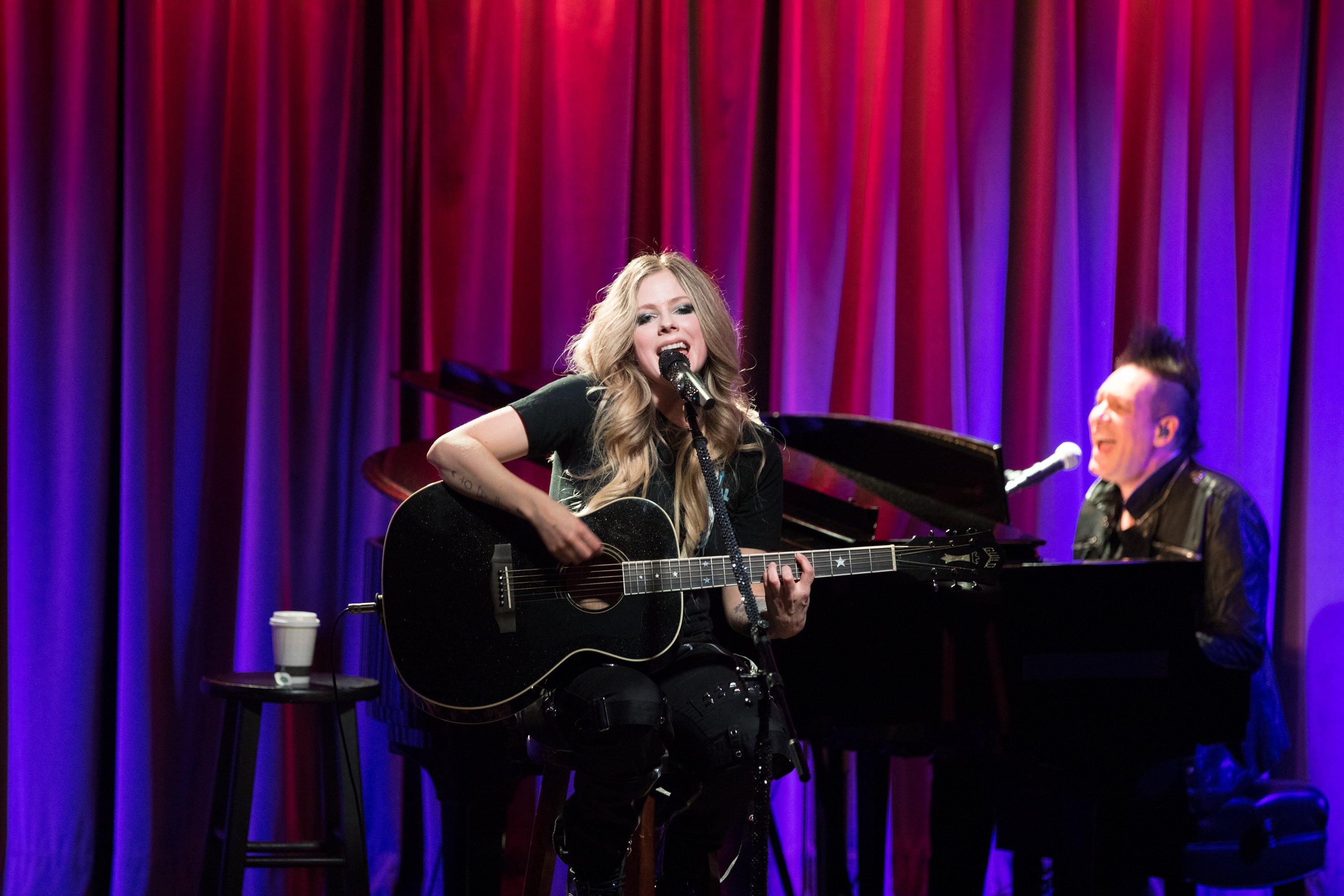 Avril Lavigne at the GRAMMY Museum
