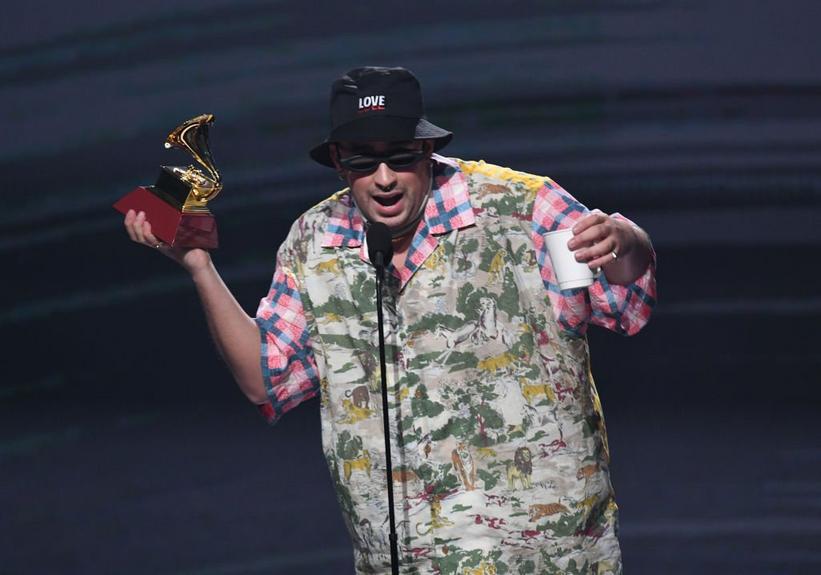Bad Bunny Wins Best Urban Music Album For 'X 100Pre' At The 2019 Latin GRAMMYs