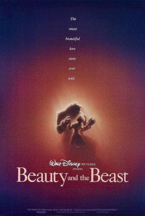 A movie poster of 1991's Beauty And The Beast