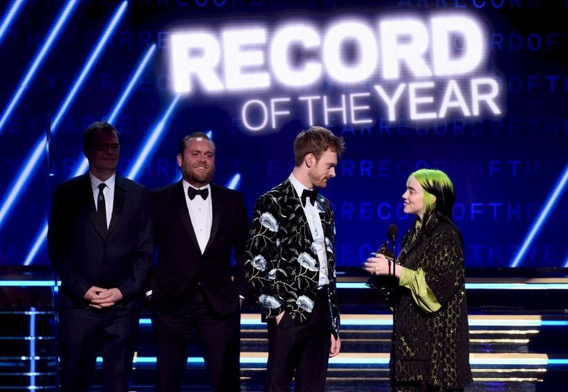 Billie Eilish Wins Record Of The Year For "Bad Guy" | 2020 GRAMMYs