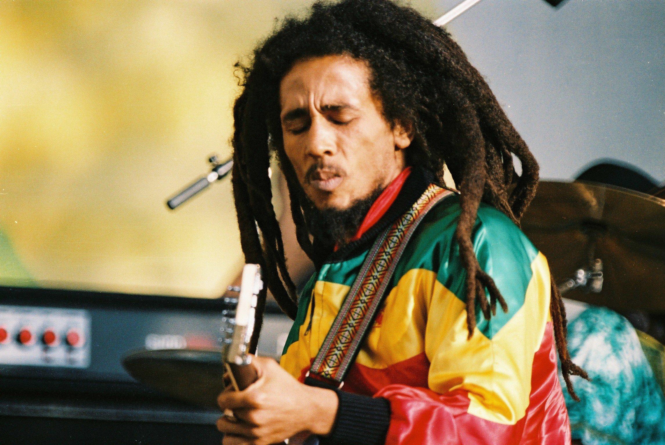 Bob Marley in London in 1980