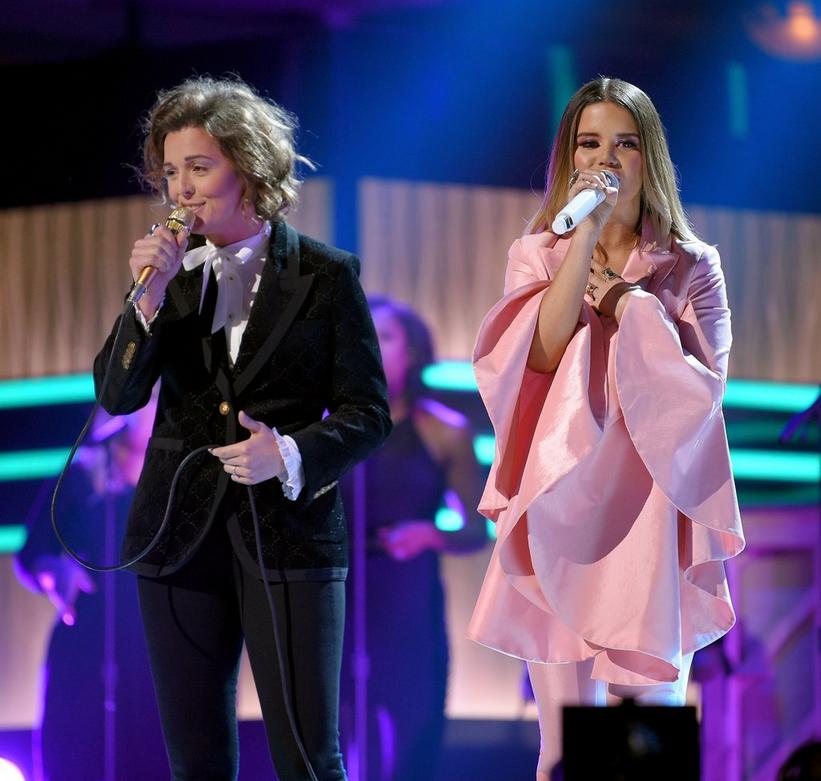 Maren Morris & Brandi Carlile Talk Empowering Women In Music & Collaborating Together