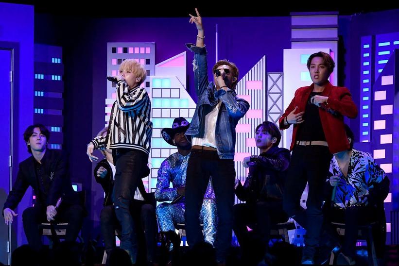 BTS replicate Grammys 2021 stage in Seoul with explosive 'Dynamite