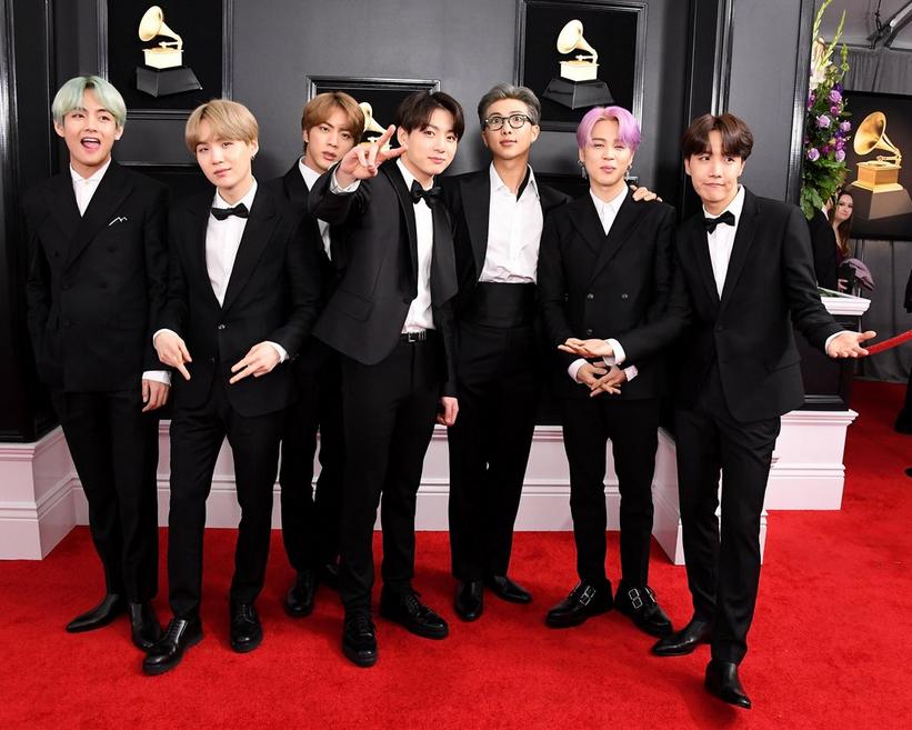 BTS 'Stayed Up All Night' Working on New Music Before the 2019 GRAMMY  Awards (Exclusive)