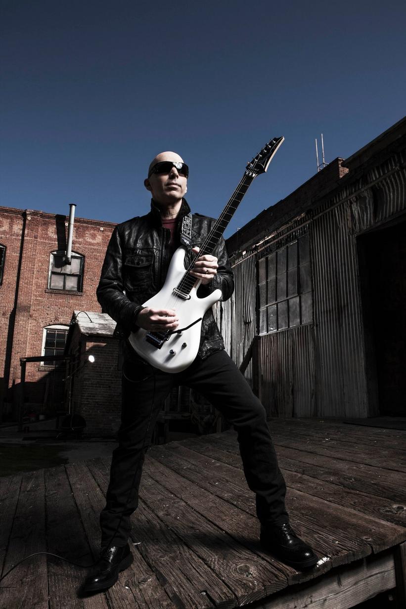 Joe Satriani Engines Of Creation Album Cover T-Shirt Black