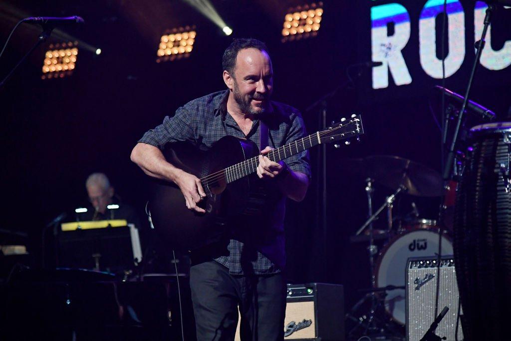 Dave Matthews performs at LOVE ROCKS NYC Benefit Concert in 2020