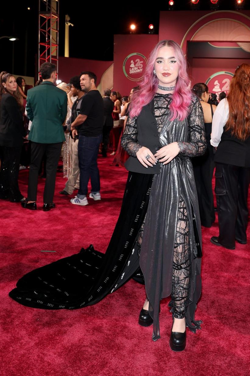 Ela Taubert attends the 2024 Latin GRAMMYs Awards at Kaseya Center on November 14 in Miami, Florida
