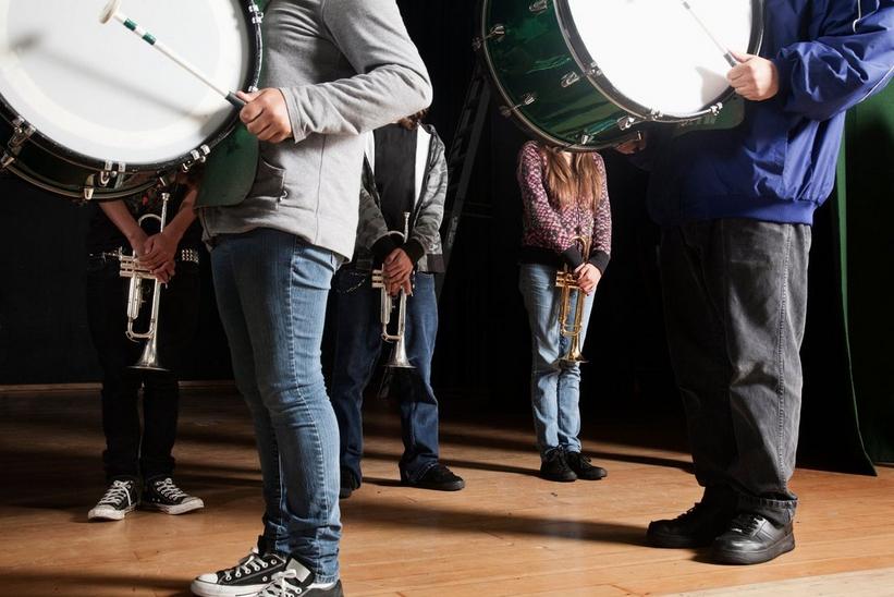 Marching Six Feet Apart: How High School Marching Bands Are Coping With The Pandemic
