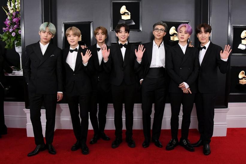 Outfits BTS Wore to the 2019 Grammy Awards Will Be on Display in the Grammy  Museum