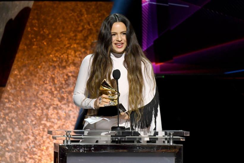 Rosalia Wins Best Latin Rock, Urban Or Alternative Album For 'El Mal Querer' | 2020 GRAMMYs