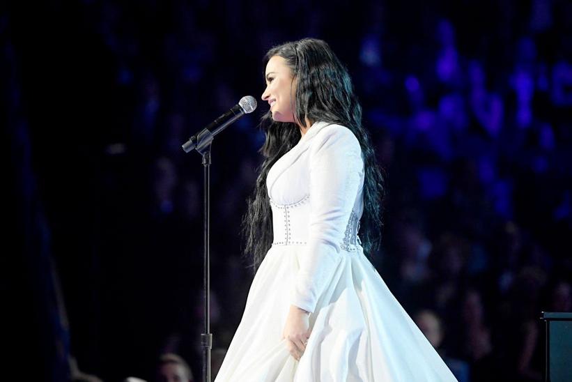 Demi Lovato Delivers Touching Performance Of "Anyone" At 2020 GRAMMYs