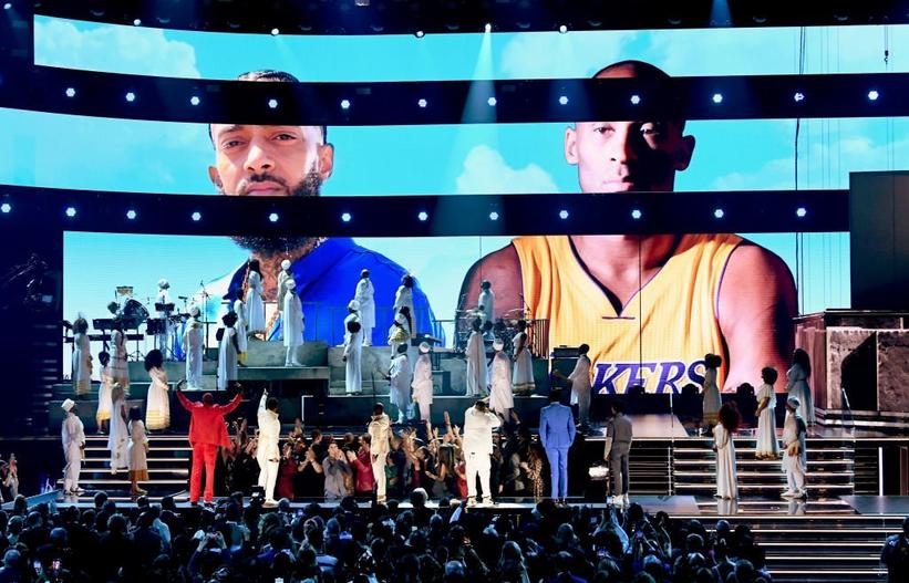 DJ Khaled, John Legend & Meek Mill Pay Tribute To Nipsey Hussle At The 2020 GRAMMYs