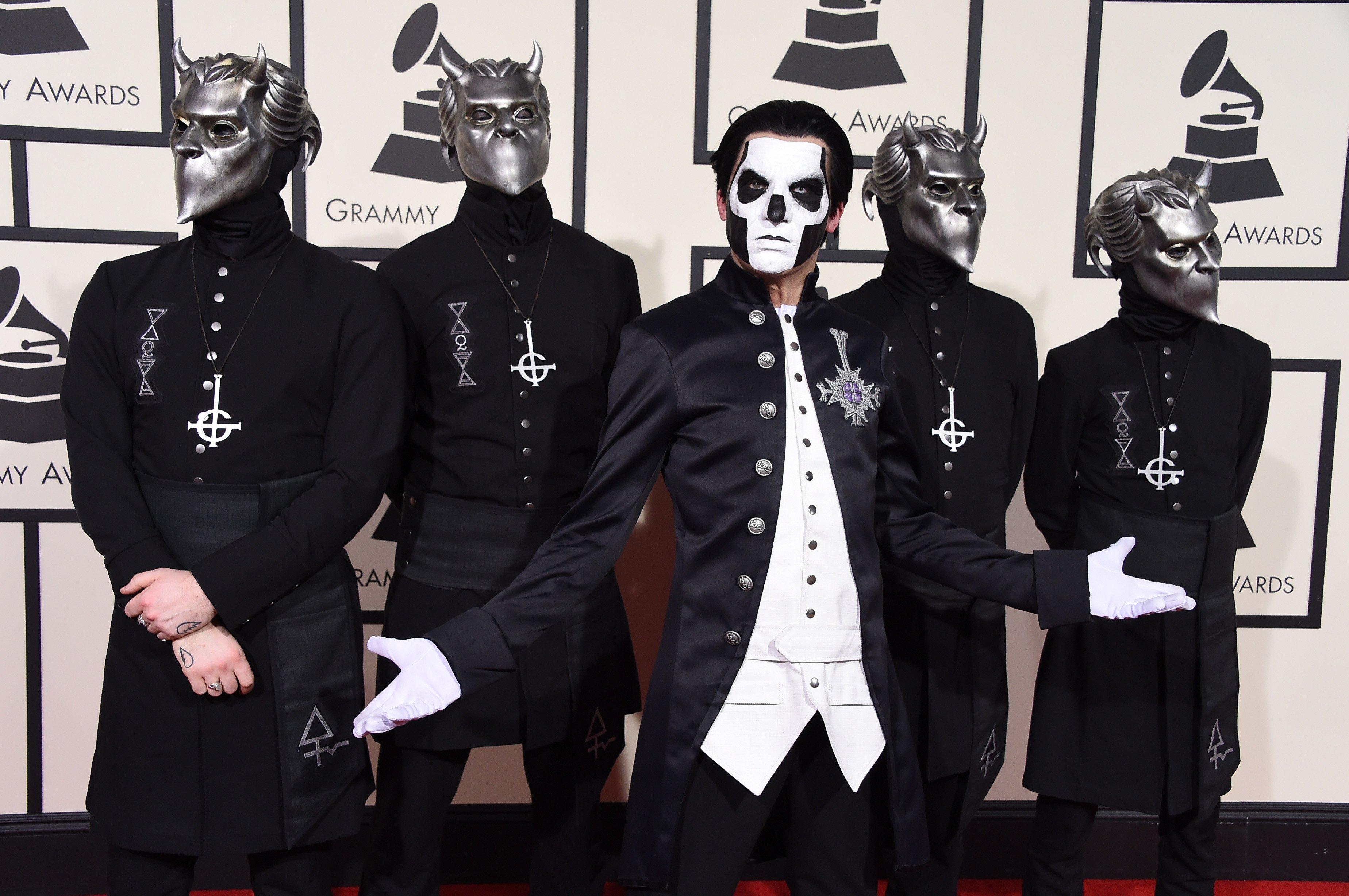 Ghost on the GRAMMYs red carpet