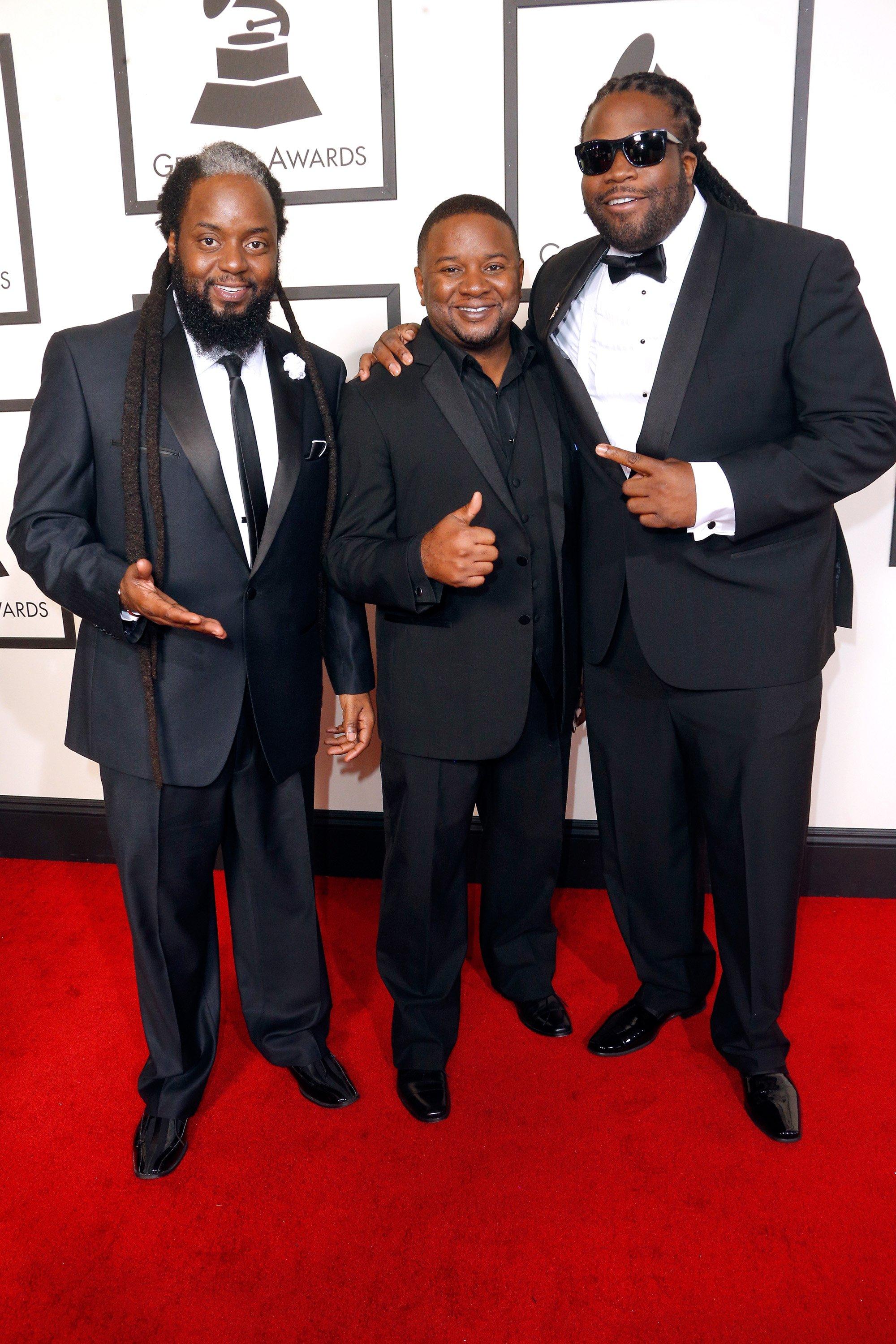 Morgan Heritage on the GRAMMYs red carpet