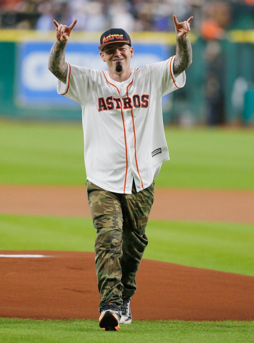 Paul Wall Delivers On Promise Of Gold Grillz For Houston Astros