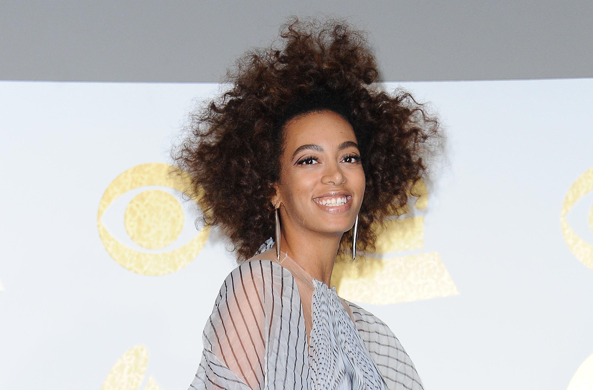 Solange at the 59th GRAMMY Awards in 2017