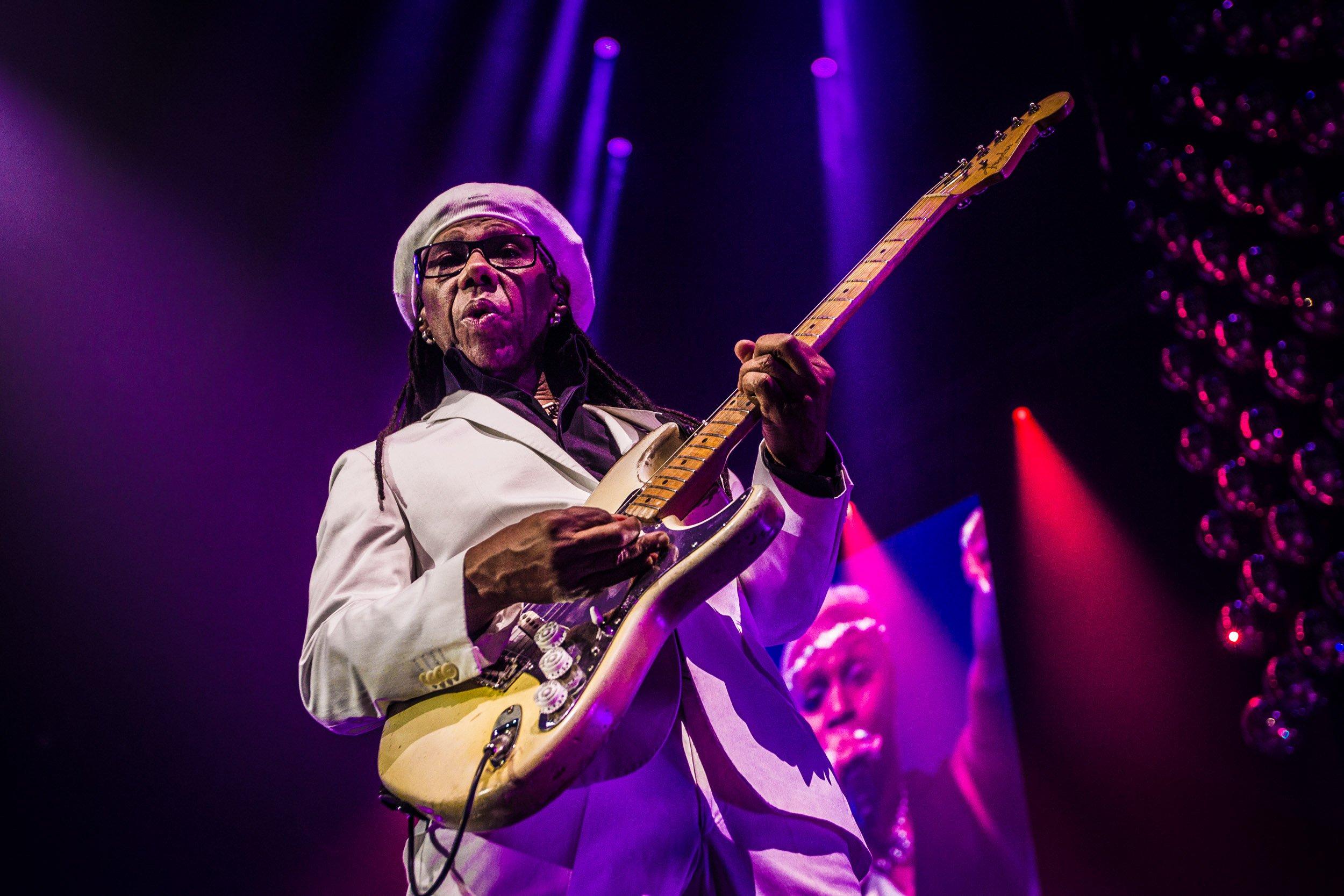 Nile Rodgers performs in 2016