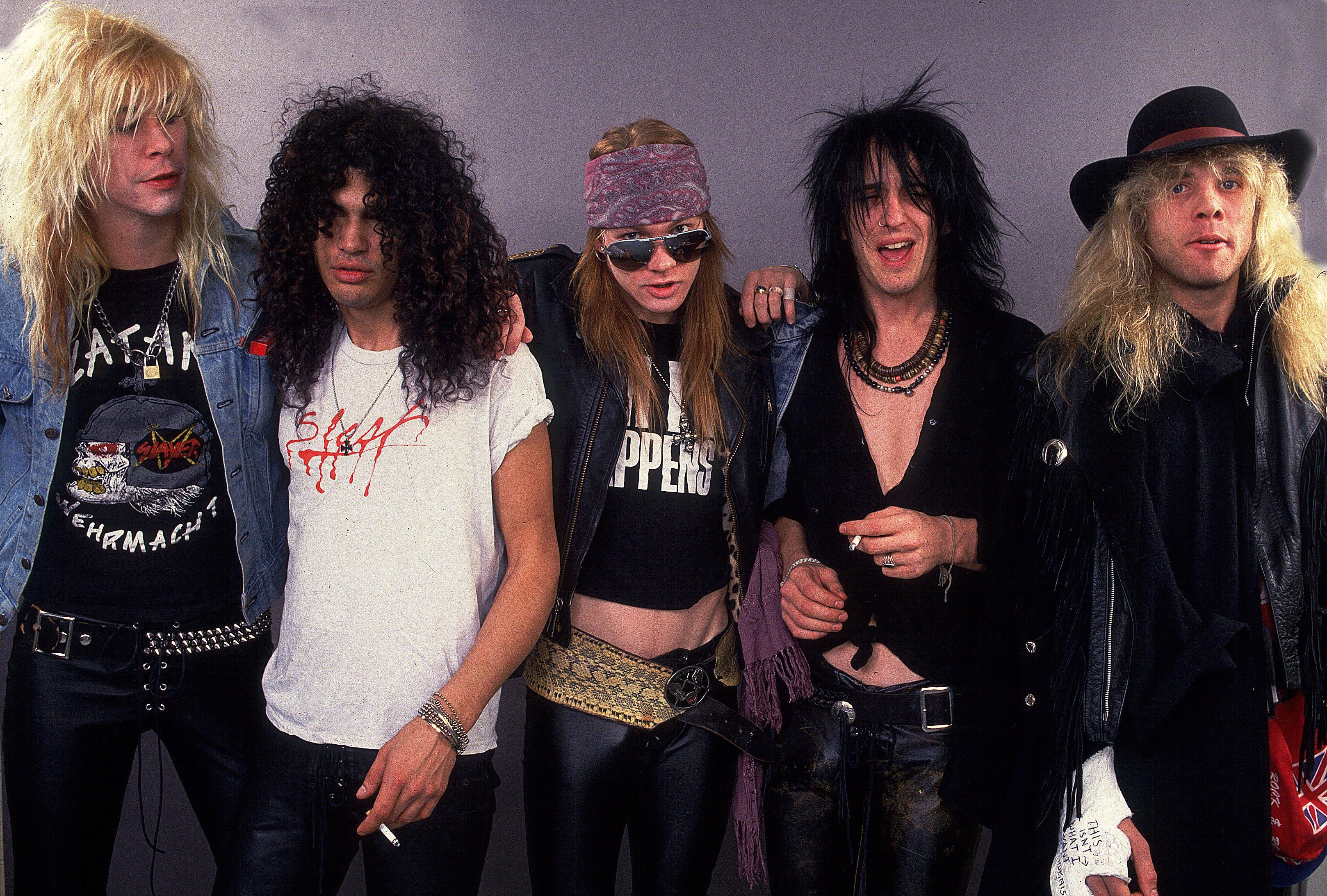 Guns N' Roses circa 1987
