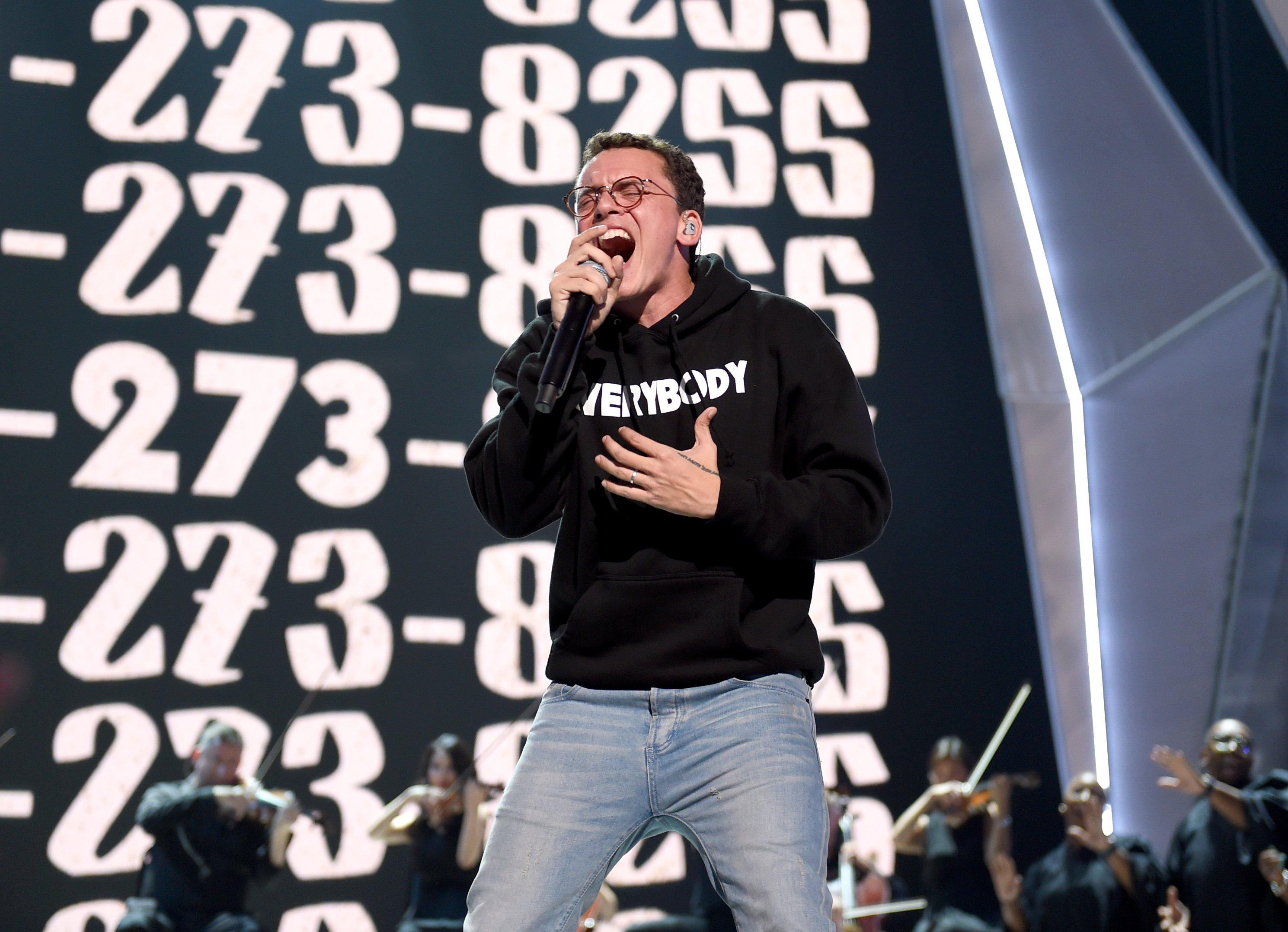 Logic performs at the 2017 MTV VMAs