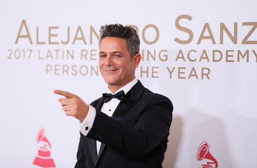 Alejandro Sanz: Stars Honor Latin Academy Person Of The Year