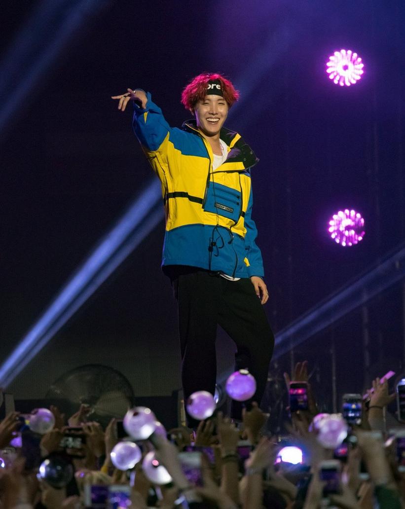 BTS: J-Hope pulls off a happy dance before he flies off to New