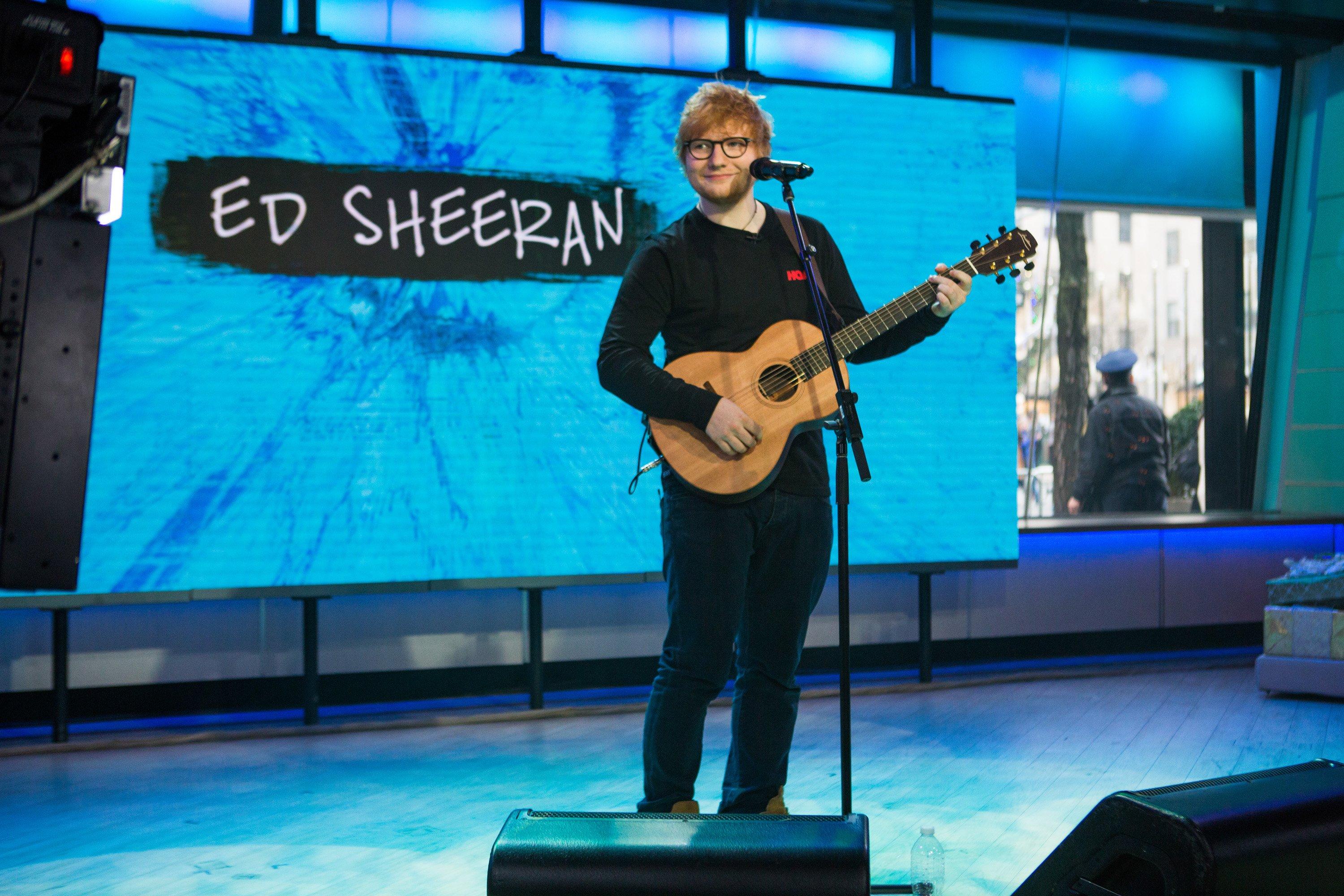 Ed Sheeran photographed in 2017
