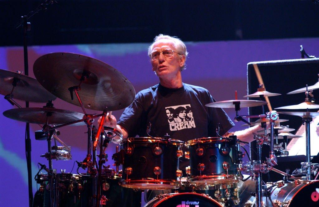 Ginger Baker plays with Cream in 2005