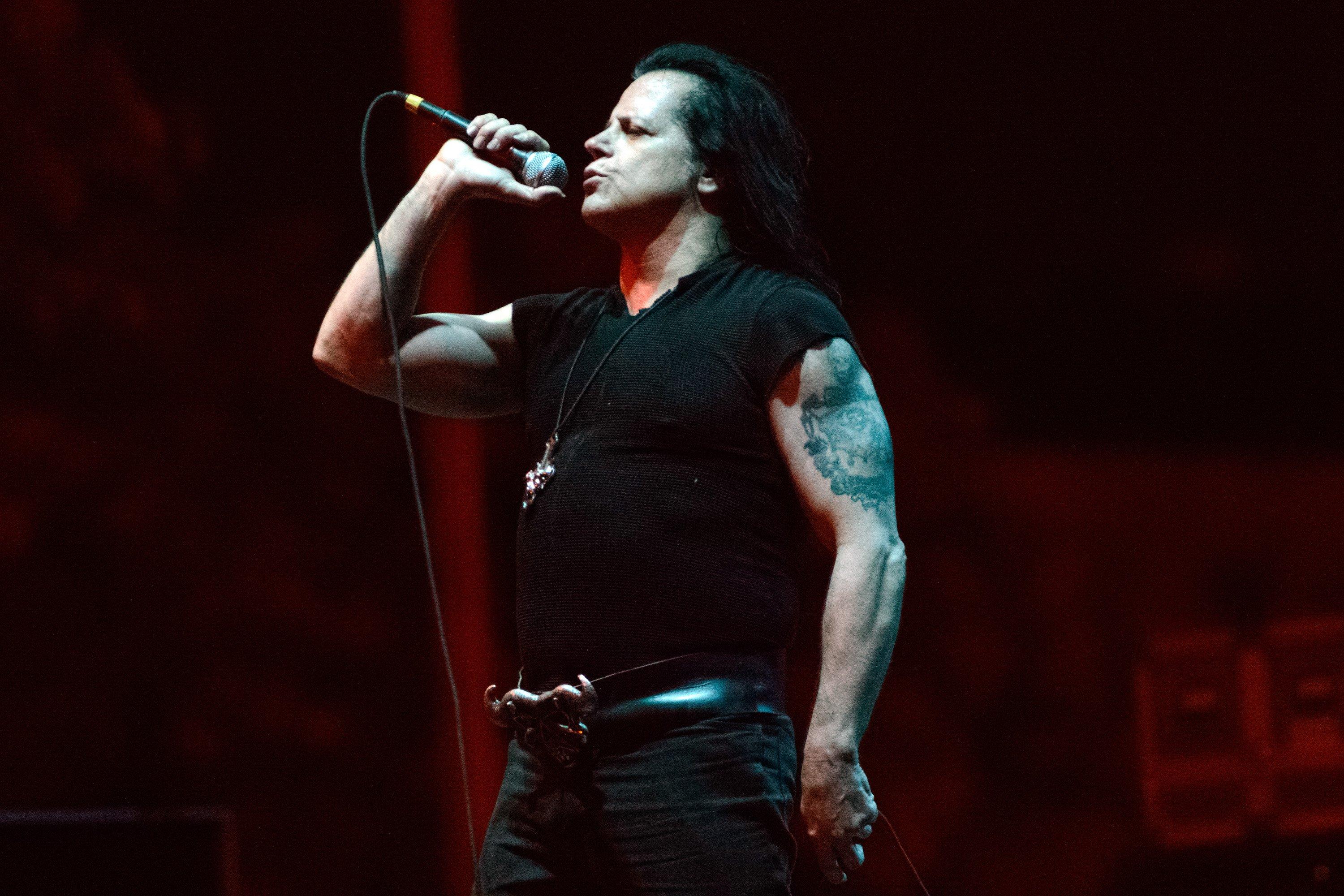 Glenn Danzig on stage