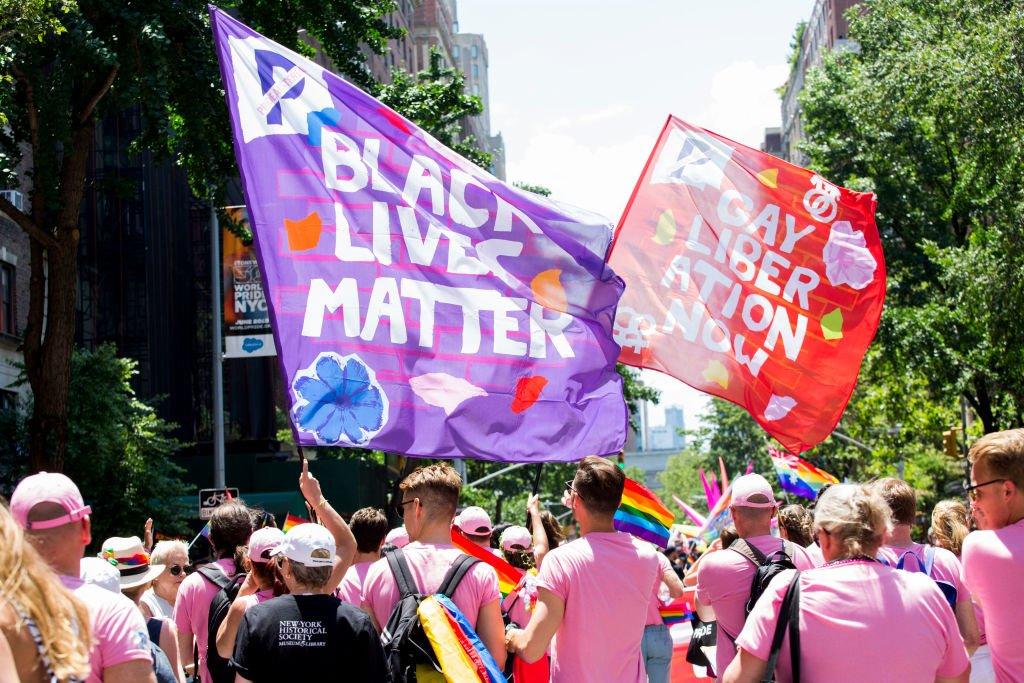 Attendees at 2019 Pride Parade in New York City