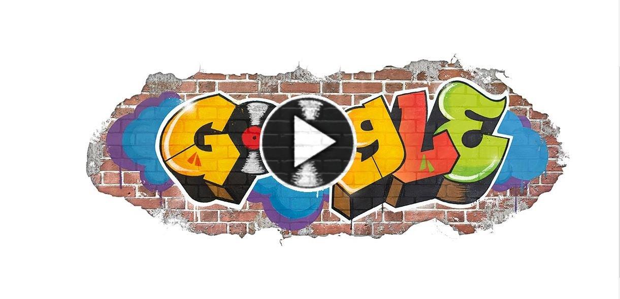 Hip-hop history Google doodle