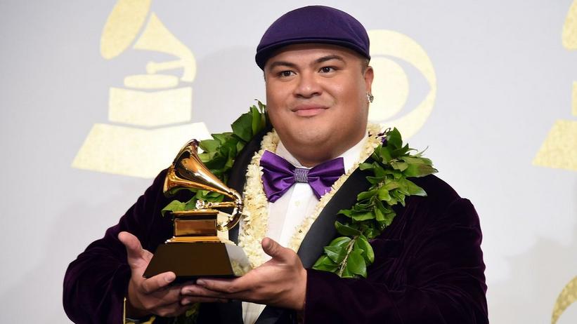 GRAMMY Rewind: Watch Kalani Pe'a Win The GRAMMY Award For Best Regional Roots Music Album For 'No 'Ane'I' In 2019