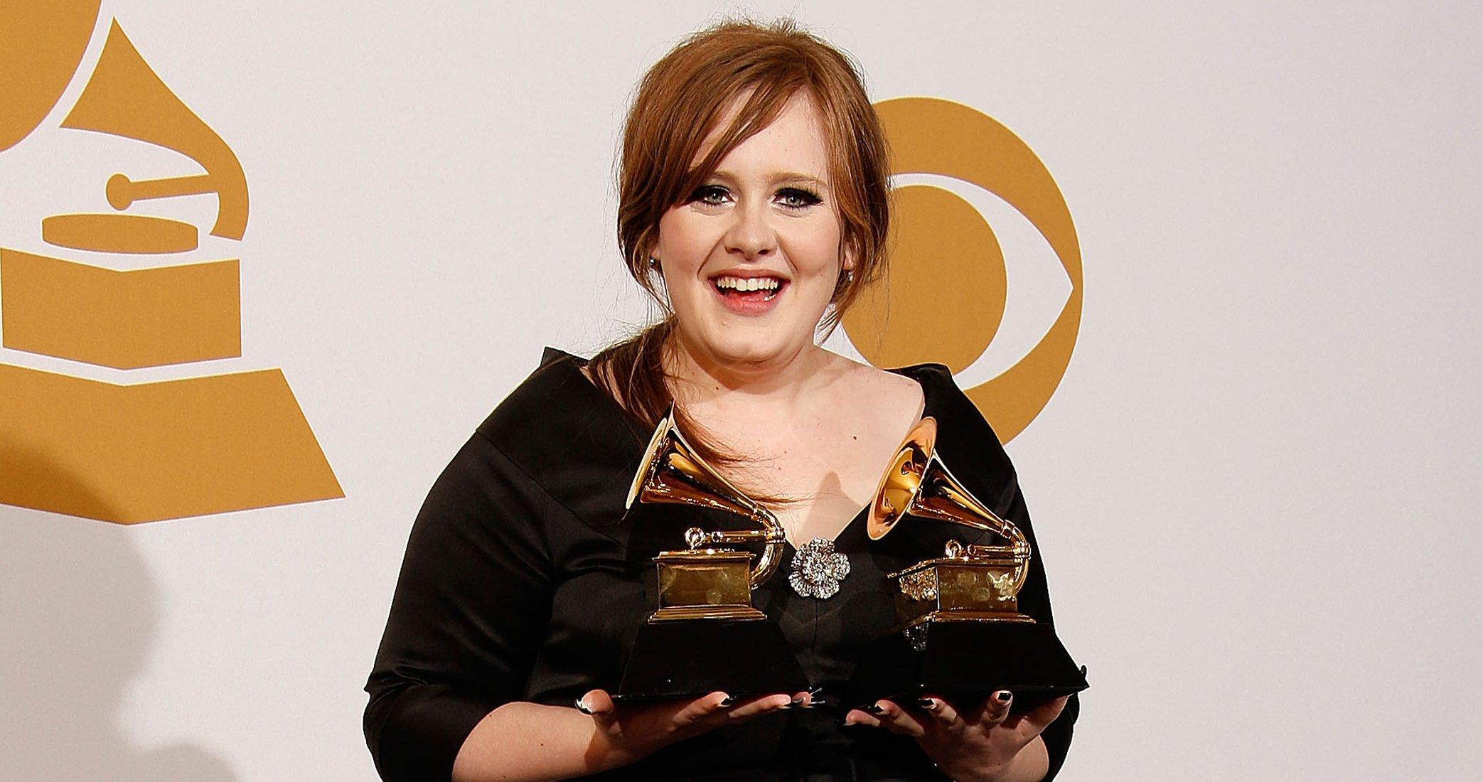 GRAMMY Rewind: Watch Adele Win Best New Artist In 2009 While On 