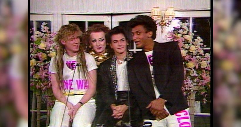 GRAMMY Rewind: 26 Years Before "RuPaul's Drag Race," Boy George & Culture Club Brought Drag Queen Realness To America