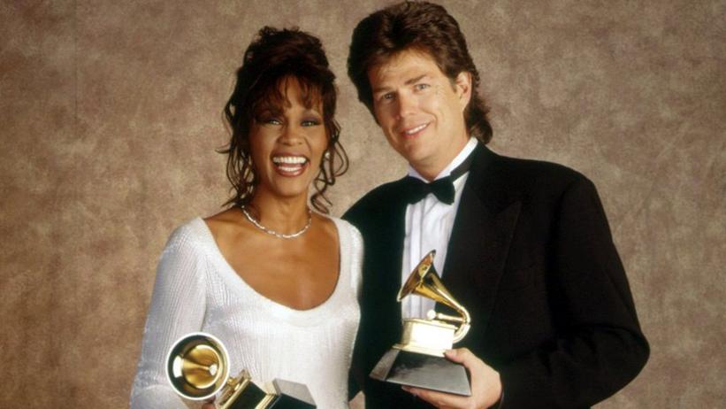 Watch Whitney Houston & David Foster Win Record Of The Year For "I Will Always Love You"