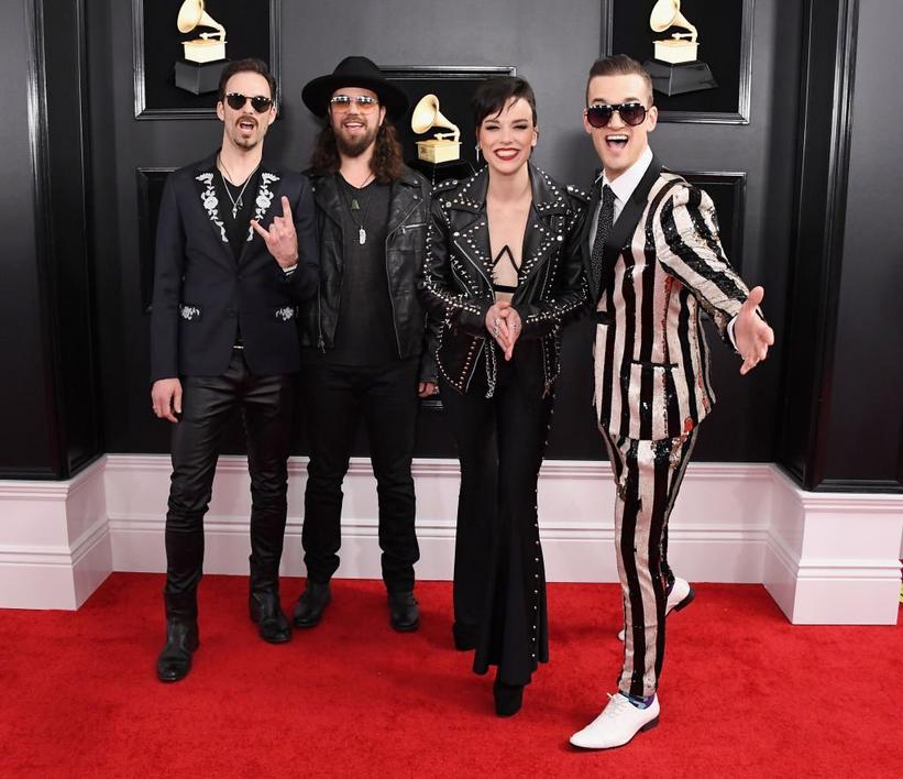 See BTS' Red Carpet Look at the 2022 Grammys