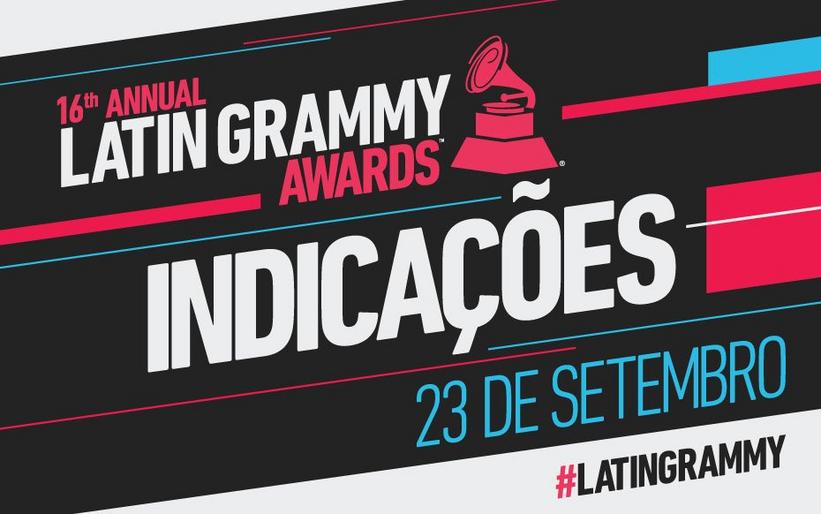 Indicados à 16a Entrega Anual do Latin GRAMMY serão anunciados pelo LatinGRAMMY.com na quarta-feira, 23 de setembro