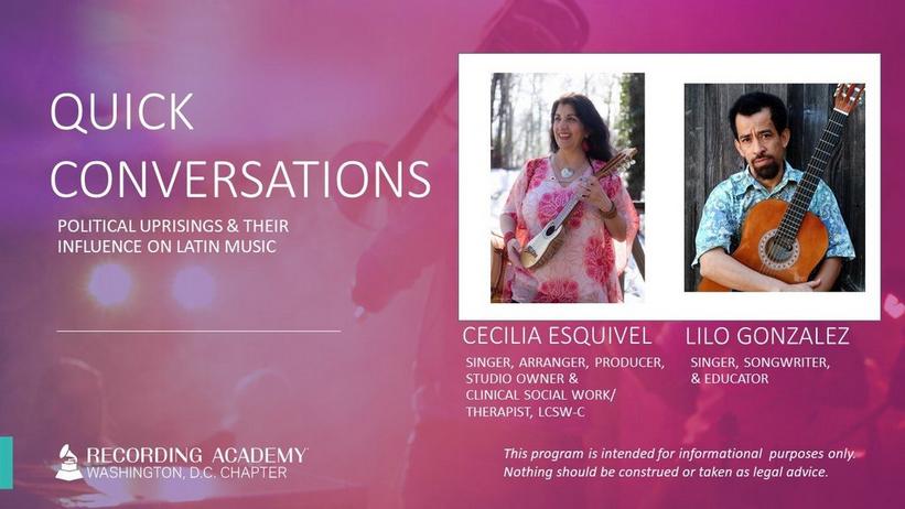Hispanic Heritage Month: Cecilia Esquivel & Lilo Gonzalez Talk Political Uprisings & Their Influence On Latin Music 