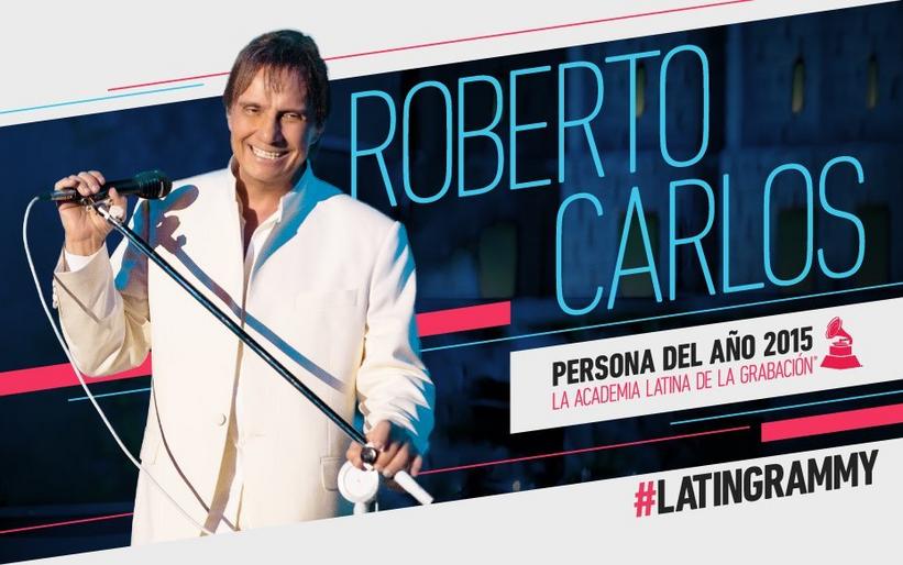 Roberto Carlos elegido como la Persona del Año 2015 de La Academia Latina de la Grabación