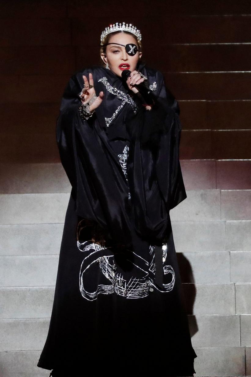 There's A Lot Going On With Madonna's Grammy Outfit