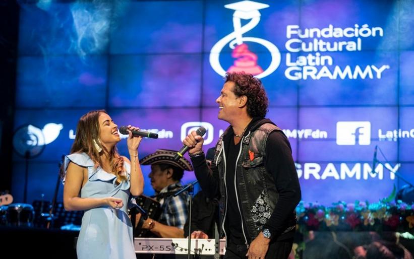 The Latin GRAMMY Cultural Foundation® awards the Carlos Vives Scholarship to Nicolle Horbath