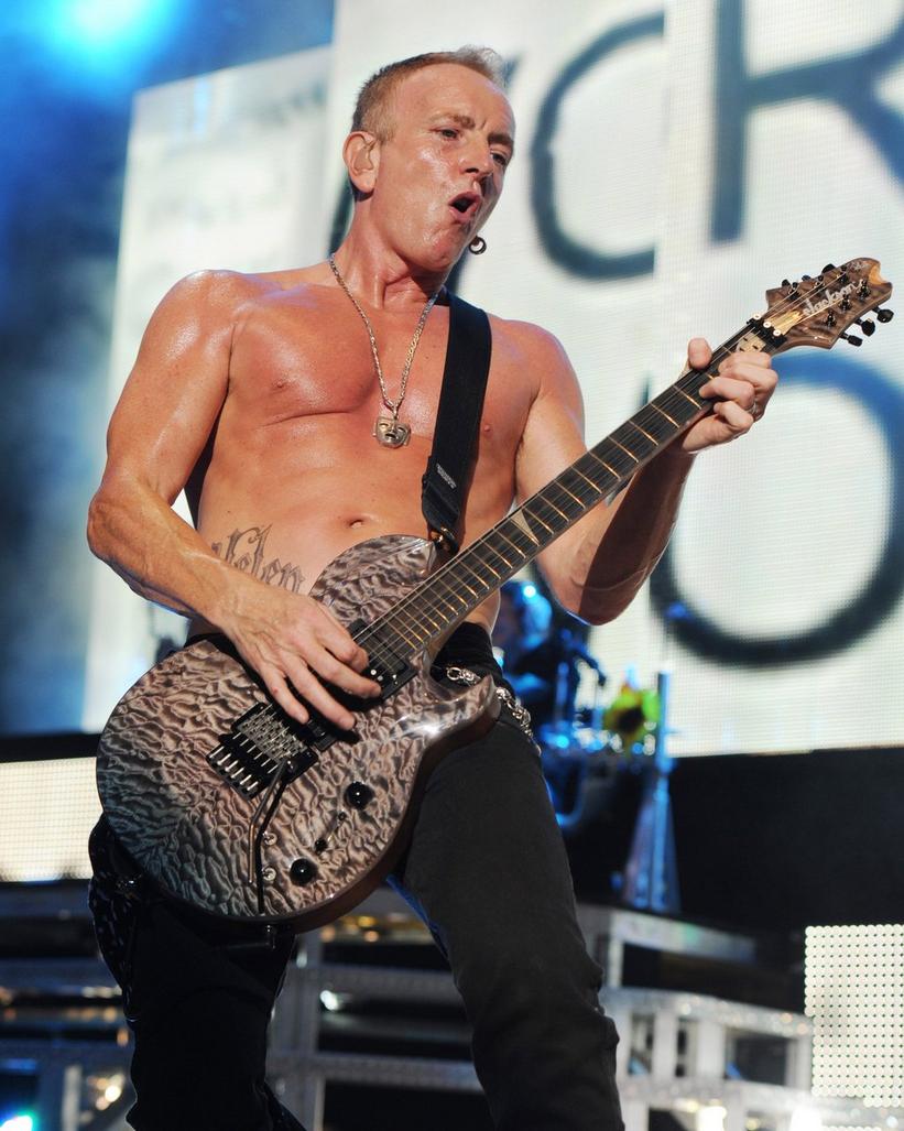 Phil Collen Shows His Musical Spots